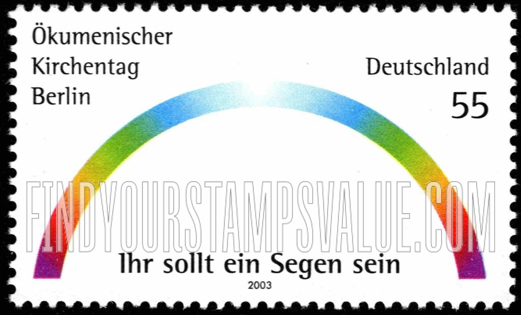 FindYourStampsValue: Ecumenical Church Conference, Berlin