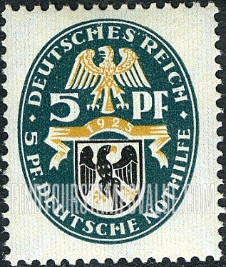 FindYourStampsValue: SEMI-POSTAL - Arms of Prussia