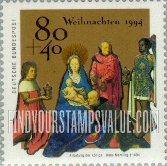 FindYourStampsValue: SEMI-POSTAL - Christmas: Adoration of the Magi
