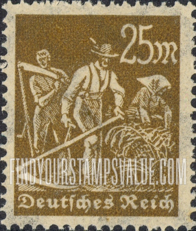 FindYourStampsValue: Farmers: Type of 1921