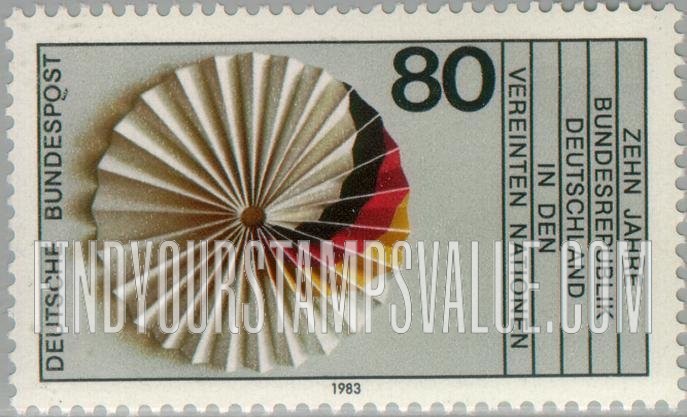 FindYourStampsValue: 10th Anniversary of UN Membership