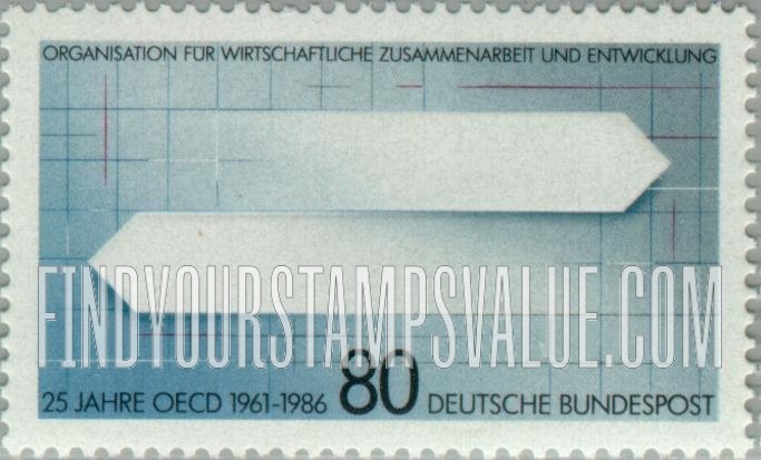 FindYourStampsValue: Organization for Economic Cooperation and Development, 25th Anniversary