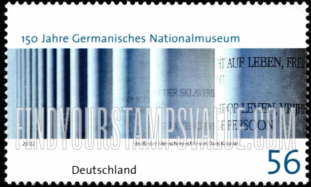 FindYourStampsValue: National Germanic Museum, 150th Anniversary