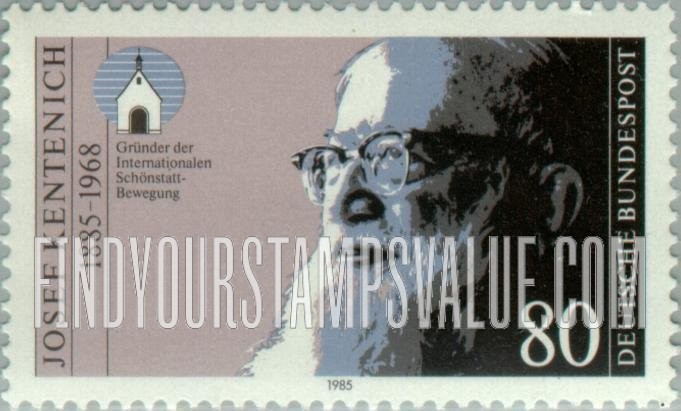 FindYourStampsValue: Father Josef Kentenich (1885-1968): Portrait