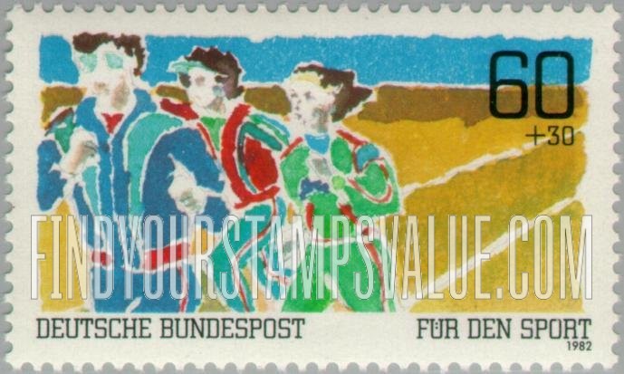 FindYourStampsValue: SEMI-POSTAL - Jogging