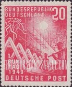 FindYourStampsValue: Opening of the First Federal Assembly - Reconstruction