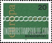 FindYourStampsValue: Europa Issue, 1971