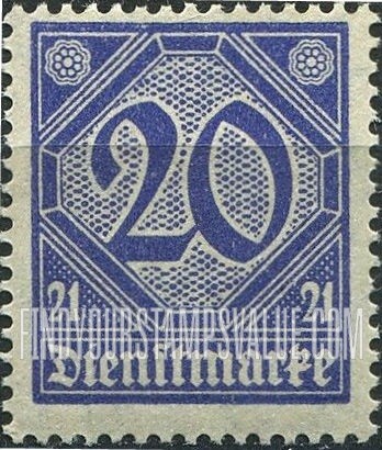 FindYourStampsValue: LOCAL OFFICIAL - Numeral Value