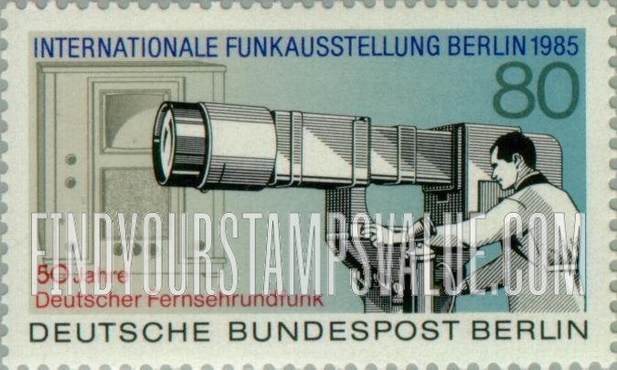 FindYourStampsValue: BERLIN - Telefunken Camera, 1936