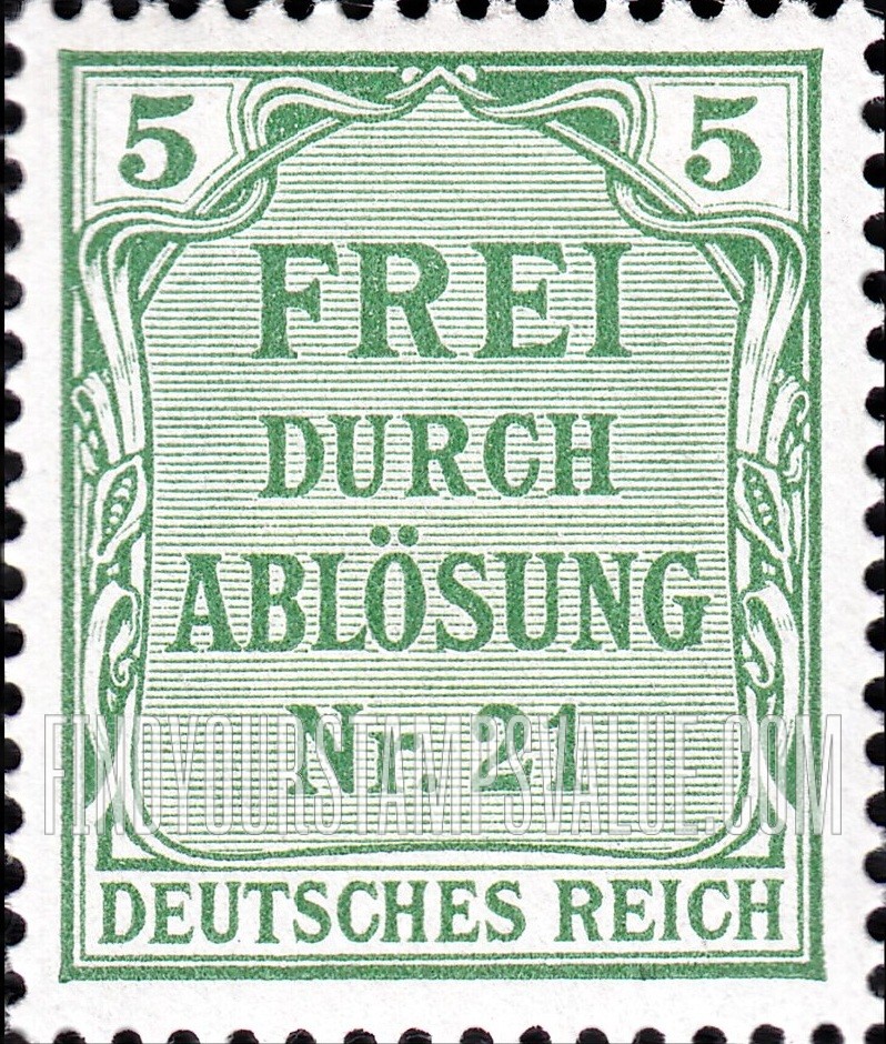 FindYourStampsValue: LOCAL OFFICIAL - “Nomber 21” refers to the district of Prussia