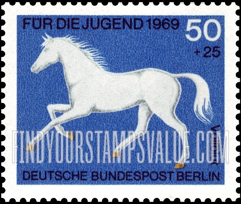 FindYourStampsValue: OCCUPATION SEMI-POSTAL - Horse Type of 1969: Thoroughbred