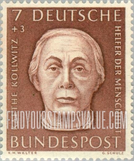 FindYourStampsValue: SEMI-POSTAL - Käthe Kollwitz