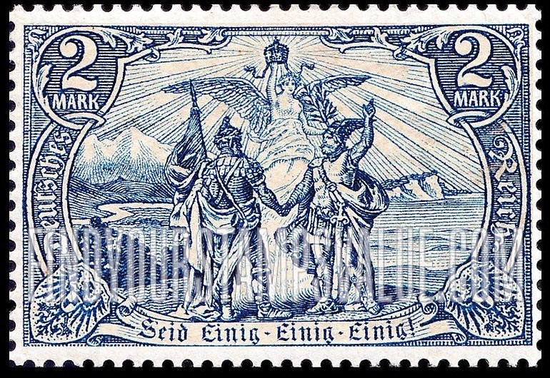 FindYourStampsValue: “Union of North and South Germany”