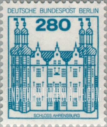 FindYourStampsValue: BERLIN - Castle Type of Germany: Ahrensburg