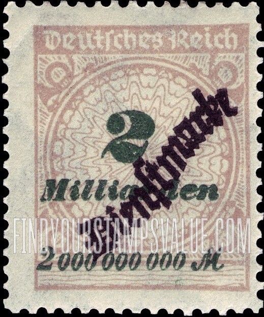 FindYourStampsValue: OFFICIAL - Numeral Value: Overprinted Type “a”