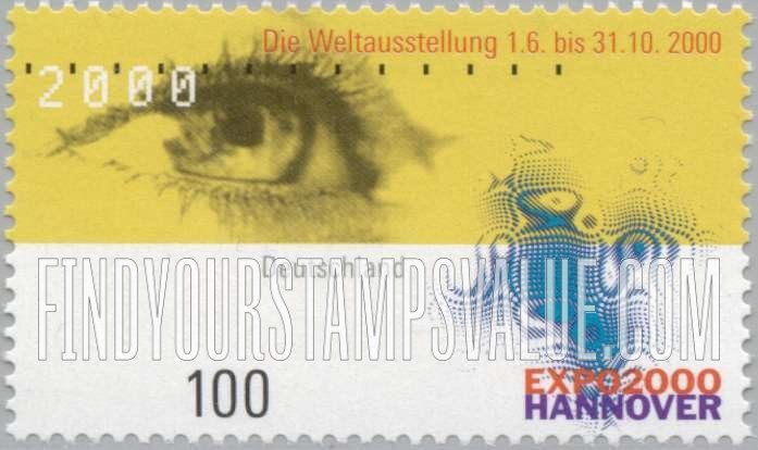 FindYourStampsValue: EXPO 2000, Hanover