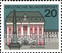 FindYourStampsValue: State Capitals - City Hall, Bonn