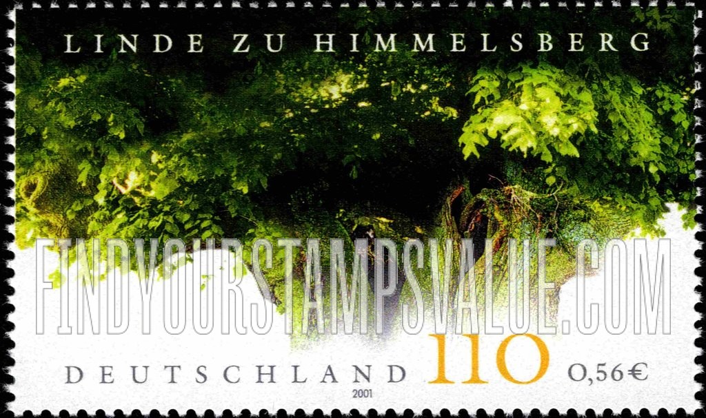 FindYourStampsValue: Himmelsberg Lime Tree Natural Monument