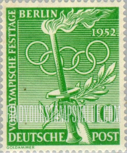 FindYourStampsValue: BERLIN - Olympic Symbols