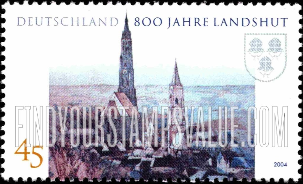 FindYourStampsValue: Landshut, 800th Anniversary
