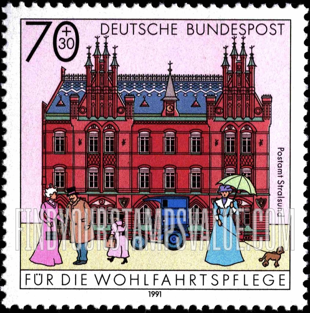 FindYourStampsValue: SEMI-POSTAL - Post Offices: Stralsund