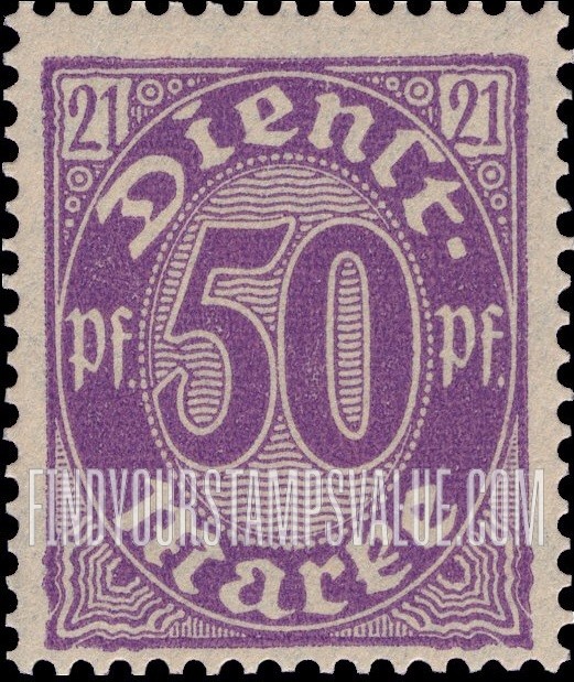 FindYourStampsValue: LOCAL OFFICIAL - Numeral Value