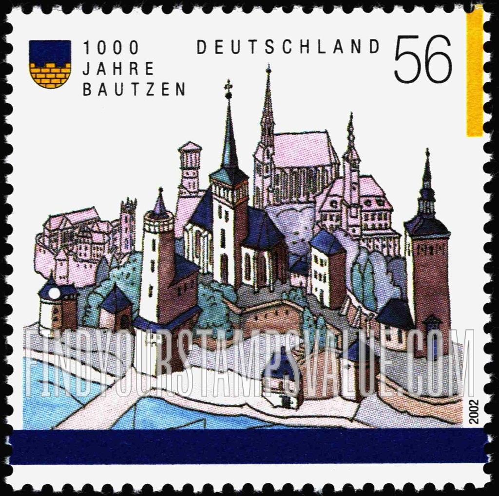 FindYourStampsValue: Bautzen, 1000th Anniversary