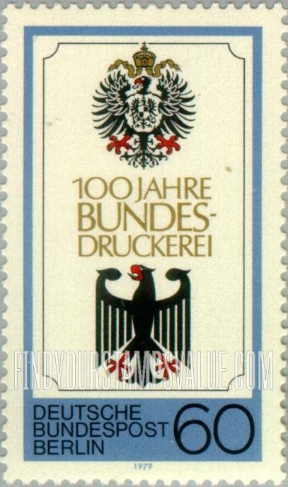 FindYourStampsValue: BERLIN - German eagles