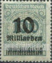 FindYourStampsValue: Numeral Value: Stamps and Types of 1923 Surcharged with New Values
