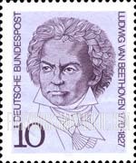 FindYourStampsValue: Birth Bicentenary of Ludwig van Beethoven, Composer