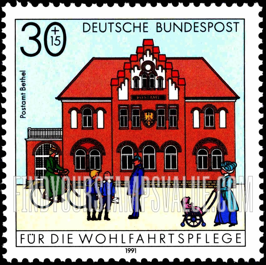 FindYourStampsValue: SEMI-POSTAL - Post Offices: Bethel