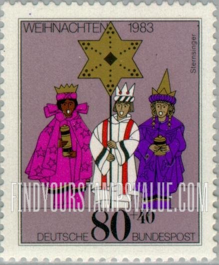 FindYourStampsValue: SEMI-POSTAL - Christmas: Carolers