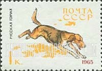 FindYourStampsValue: Russia: USSR, Dogs - Russian Hound