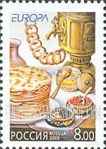 FindYourStampsValue: Russia: Russian Federation, Europa - Food