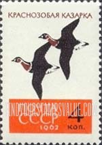 FindYourStampsValue: Russia: USSR, Birds - Red-breasted Geese