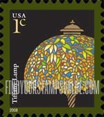 FindYourStampsValue: AMERICAN DESIGN SERIES - Tiffany Lamp