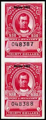 FindYourStampsValue: DOCUMENTARY ISSUE - Thomas Corwin