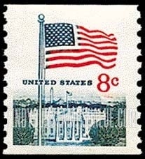 FindYourStampsValue: FLAG AND WHITE HOUSE