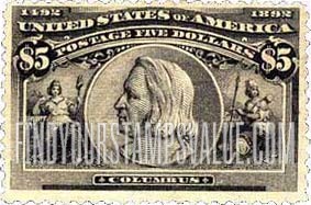 FindYourStampsValue: COLUMBIAN EXPOSITION ISSUE - Columbus
