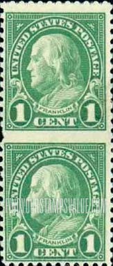 FindYourStampsValue: BENJAMIN FRANKLIN