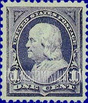 FindYourStampsValue: BENJAMIN FRANKLIN