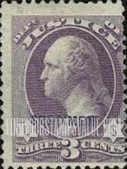 FindYourStampsValue: JUSTICE - George Washington