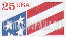 FindYourStampsValue: FLAG, Self-adhesive Stamp