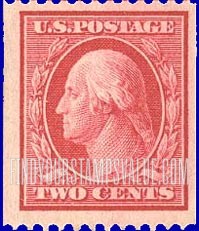 FindYourStampsValue: GEORGE WASHINGTON, Coil Stamp
