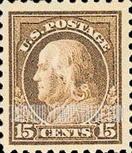 FindYourStampsValue: BENJAMIN FRANKLIN