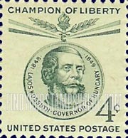 FindYourStampsValue: LAJOS KOSSUTH - Champion of Liberty