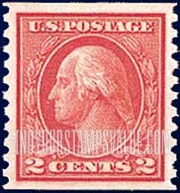 FindYourStampsValue: GEORGE WASHINGTON, Coil Stamp