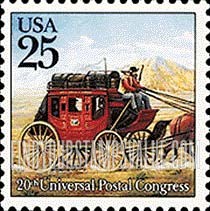 FindYourStampsValue: 20th UPU CONGRESS - Stagecoach