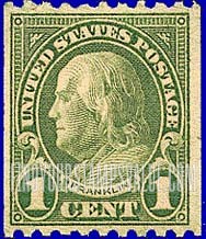 FindYourStampsValue: BENJAMIN FRANKLIN, Coil