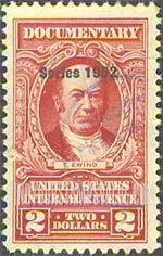 FindYourStampsValue: DOCUMENTARY ISSUE - Thomas Ewing
